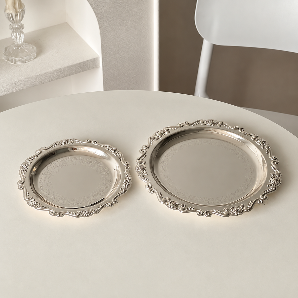 CANDLE DISPLAY PLATE